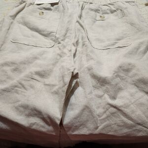 Liz Claiborne Women's Flax Linen Pants